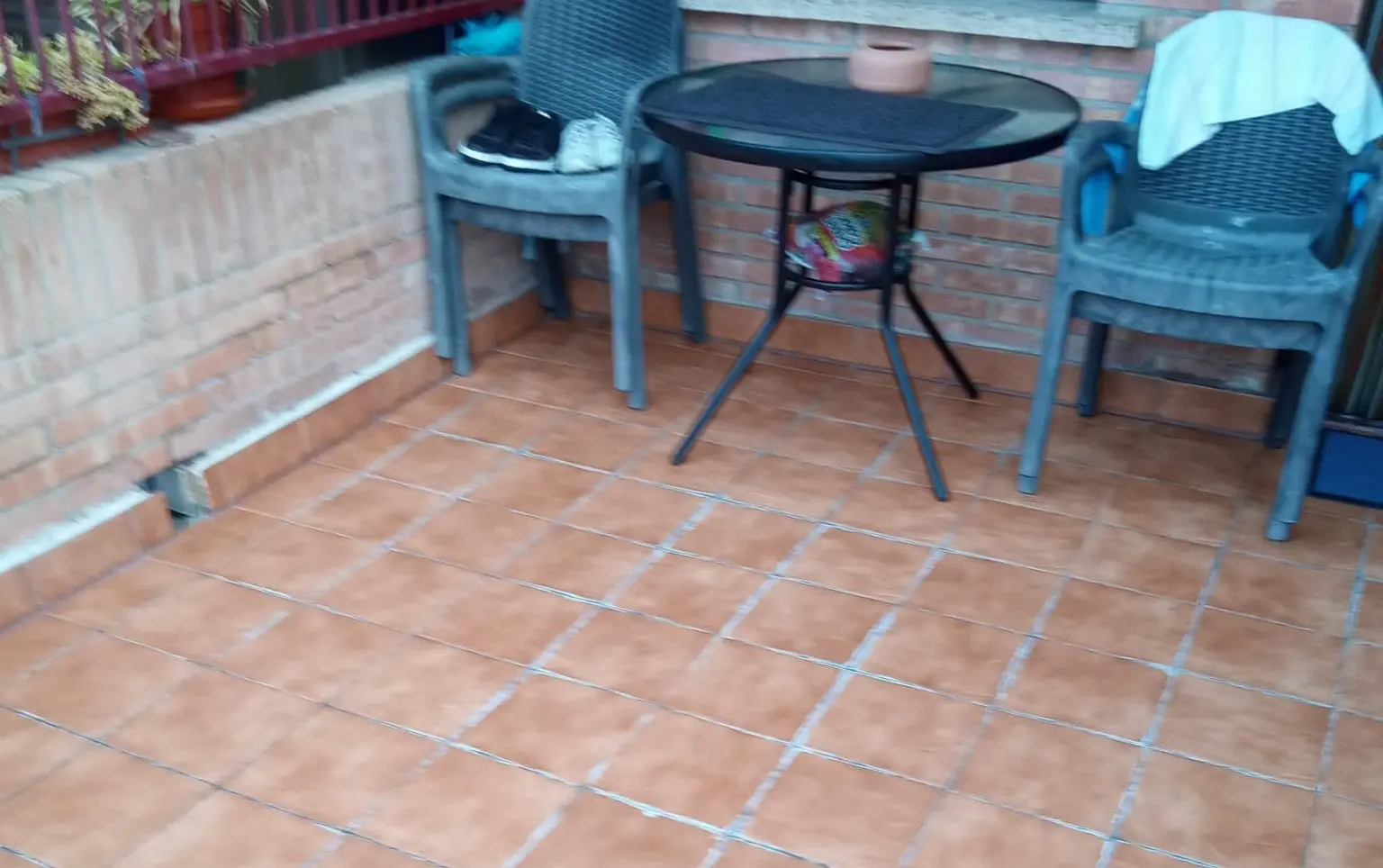 terraza vieja antes de la reforma